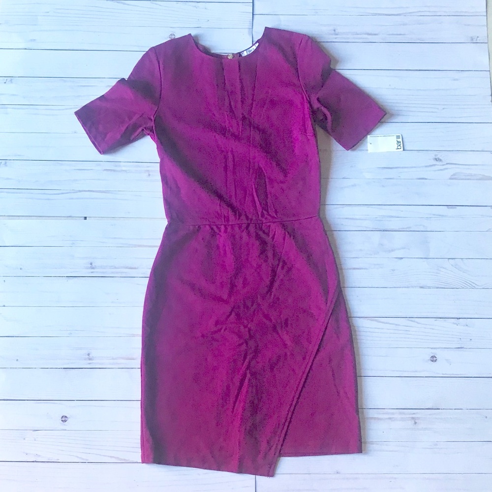 Bar III magenta dress